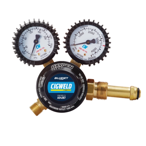 BlueJet Oxygen Side Inlet Regulator 1000kPA