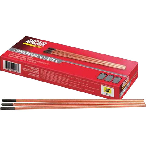 Arcair DC Pointed 6.50mm x 305mm 50 Rods = 1 Packet