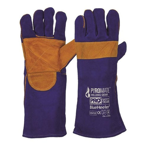 PYROMATE BLUE HEELER - BLUE & GOLD KEVLAR LARGE